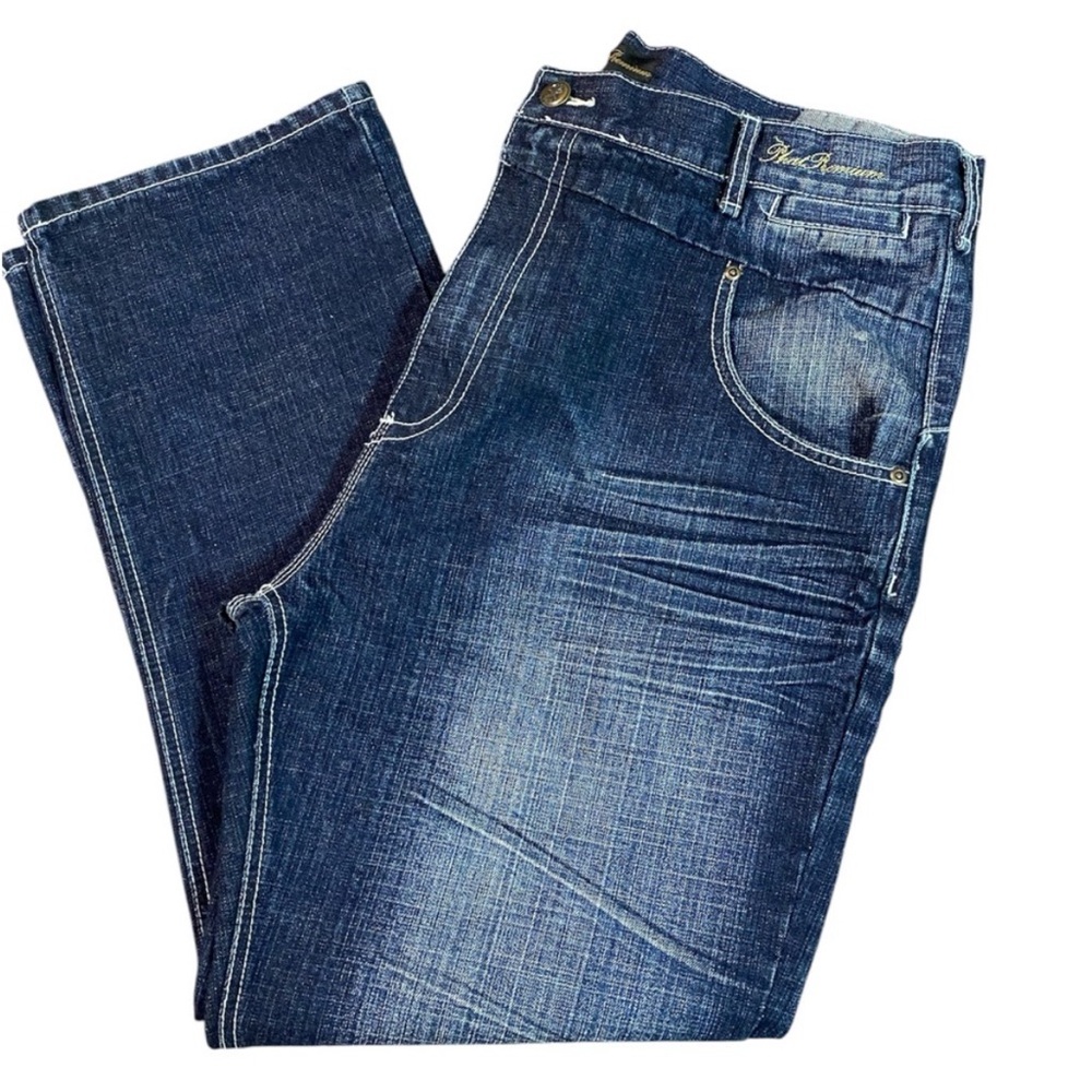 Phat Farm Dark Blue Straight Men's Jeans
